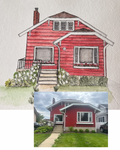 Custom Architecture Portrait