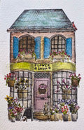Flower Shop Art Print