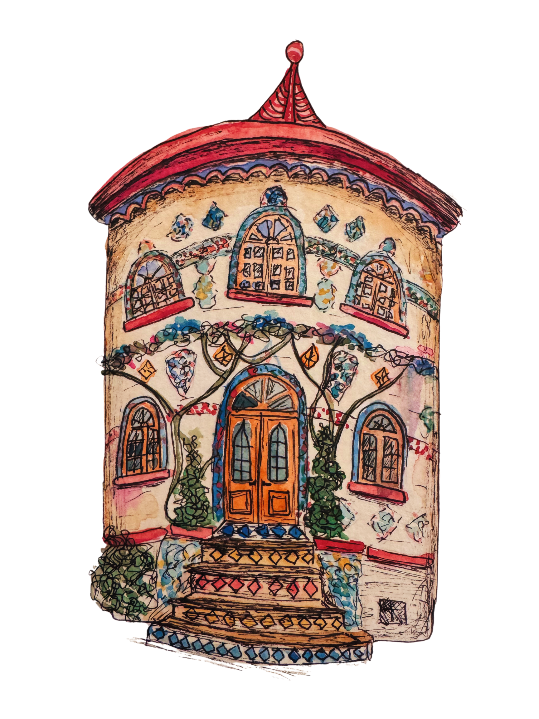 Spanish House Art Print