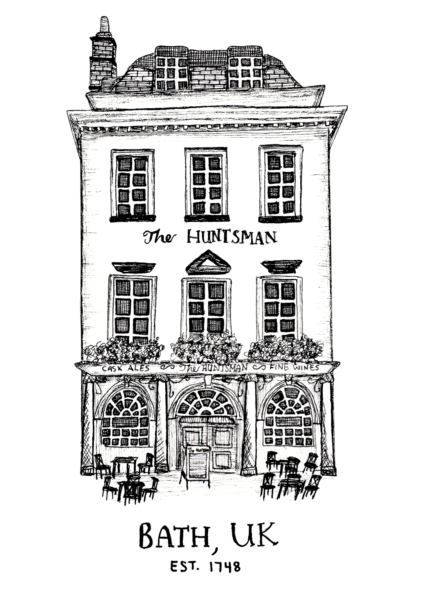 Bath, England Art Print