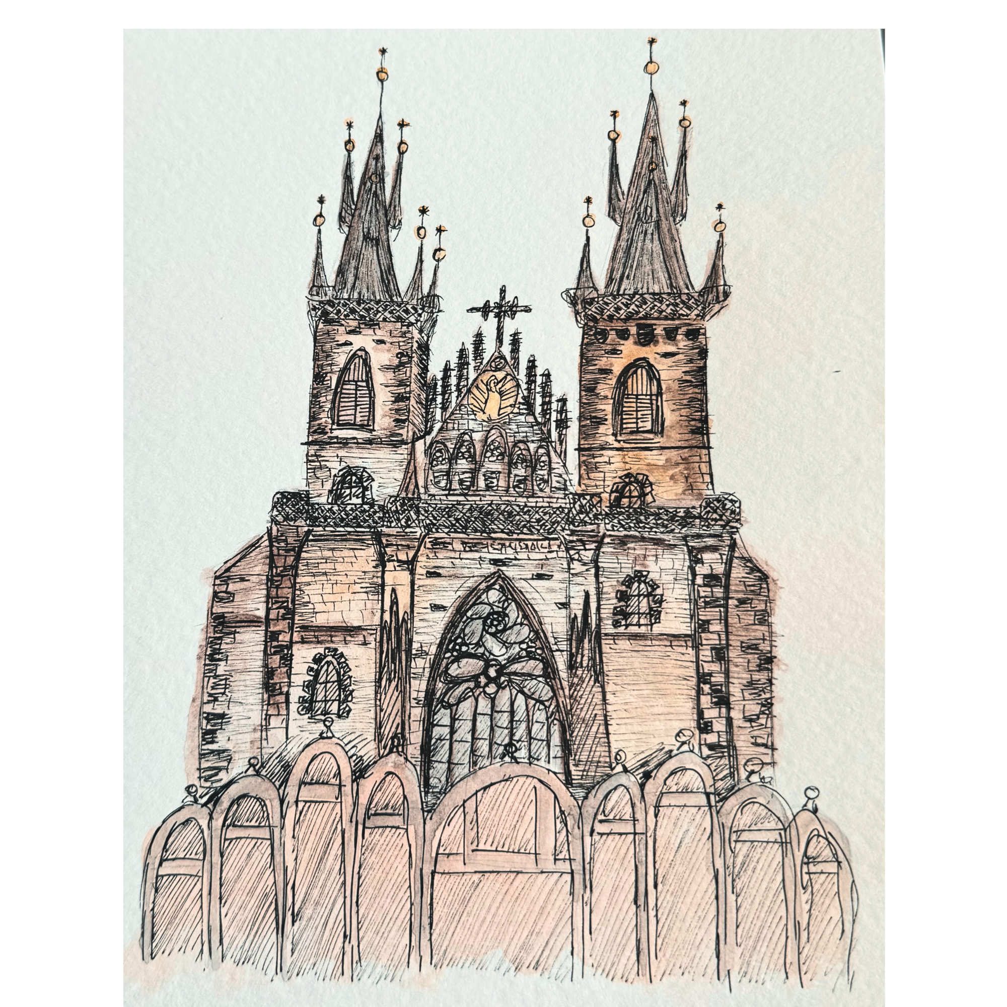Prague Old Town Art Print